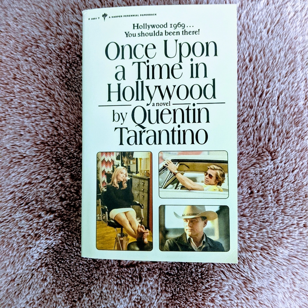 Once Upon a Time in Hollywood - paperback book
